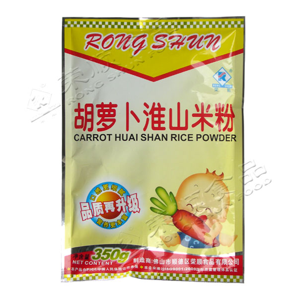 荣顺350g胡萝卜淮山米粉