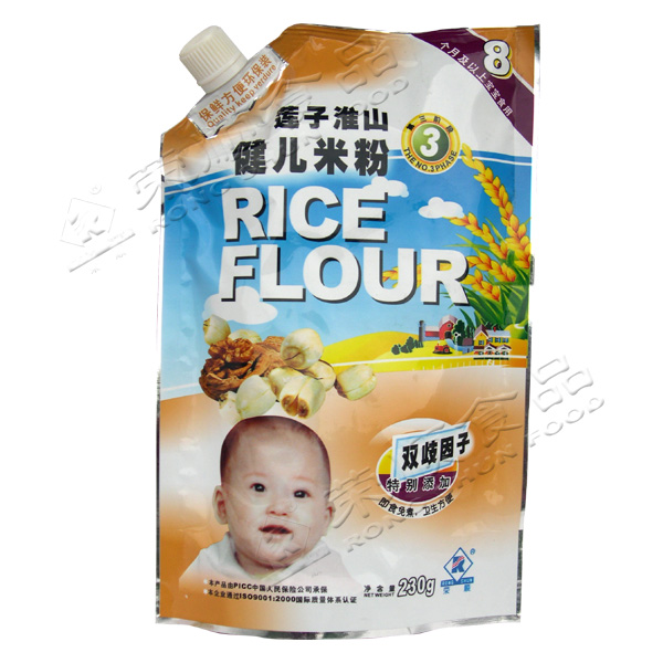 荣顺230g莲子营养米粉3段