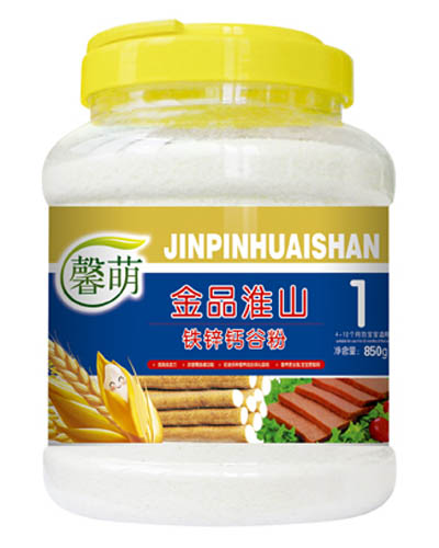 馨萌金品淮山铁锌钙谷粉1段