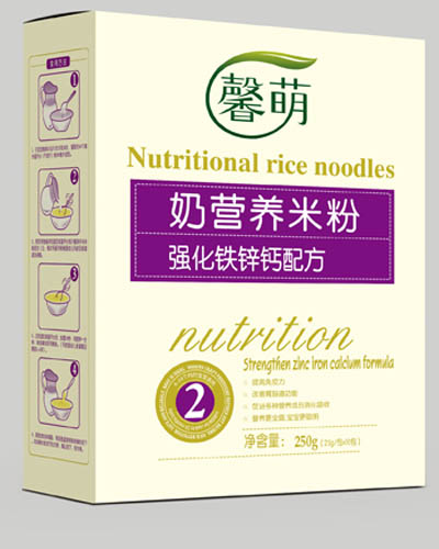 馨萌奶营养米粉-强化铁锌钙配方