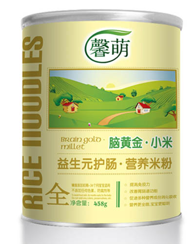 馨萌益生元护肠营养米粉全段