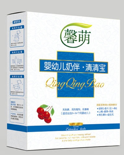 馨萌婴幼儿奶伴清清宝盒装