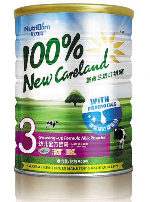 纽力博幼儿配方奶粉罐