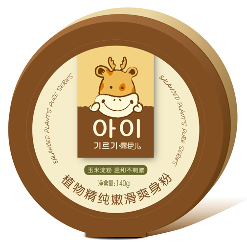 露伊儿嫩滑爽身粉（玉米）140g