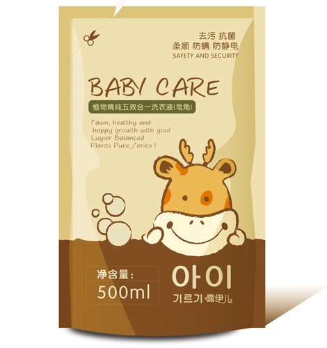 五效合一洗衣液（皂角）500ml