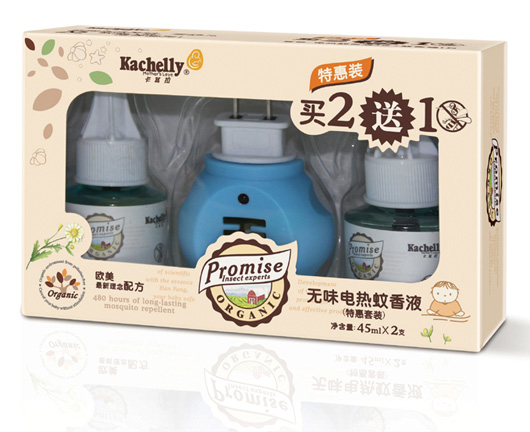无味电热蚊香液特惠套装