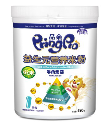 品亲牛肉番茄益生元米粉