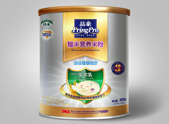 品亲糙米粉鳕鱼蔬菜配方