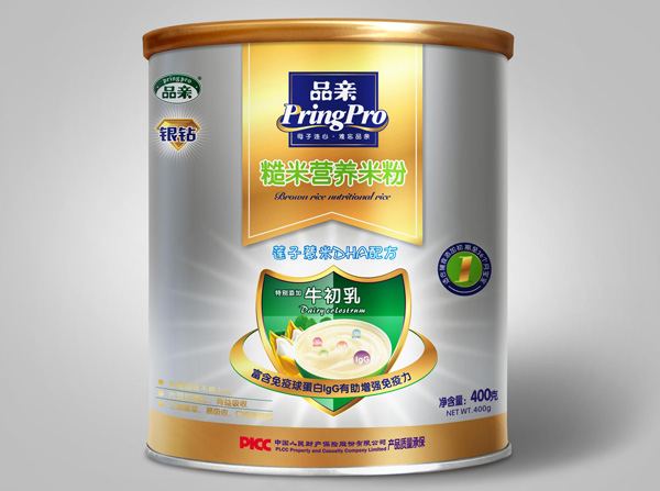 品亲糙米粉莲子薏米DHA配方