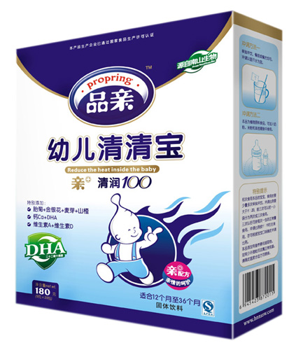 品亲幼儿清清宝（DHA）盒装