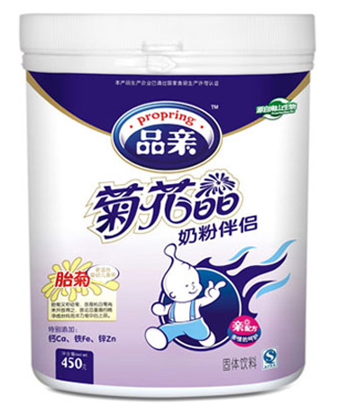 品亲奶粉伴侣菊花晶
