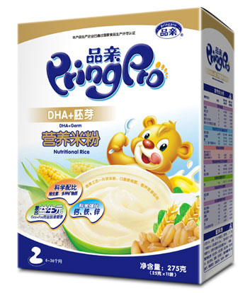 品亲DHA胚芽营养米粉