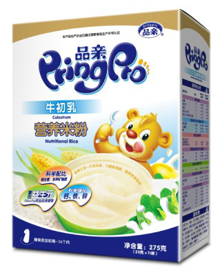 品亲牛初乳营养米粉