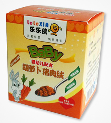 乐乐侠胡萝卜猪肉绒