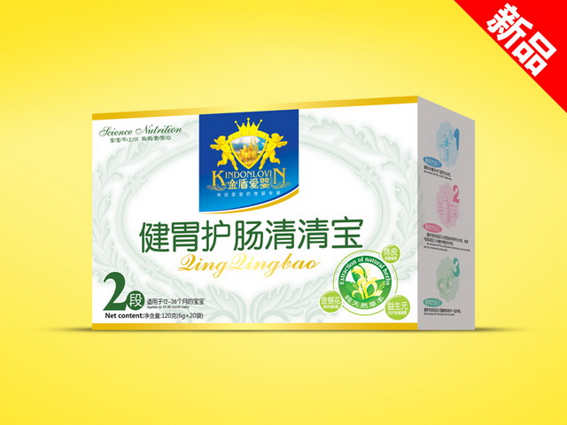金盾爱婴清清宝小盒-健胃护肠