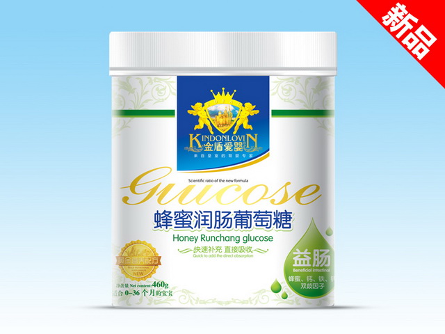 金盾爱婴葡萄糖桶装-蜂蜜润肠