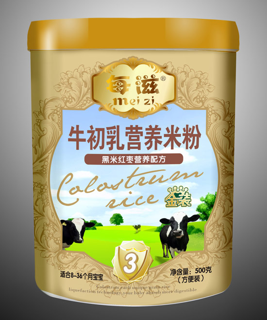 每滋黑米红枣营养米粉
