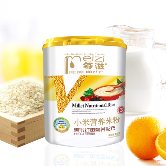 每滋黑米红枣配方小米米粉