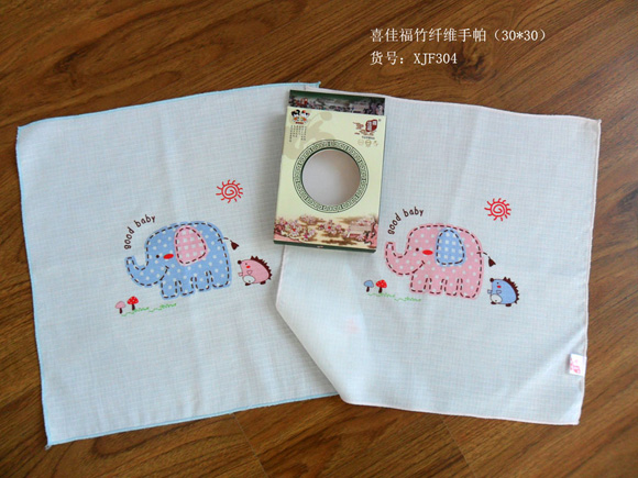喜佳福竹纤维手帕