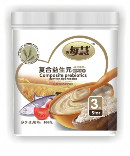 每慧鱼肉番茄复合益生元米粉3段（塑听装）