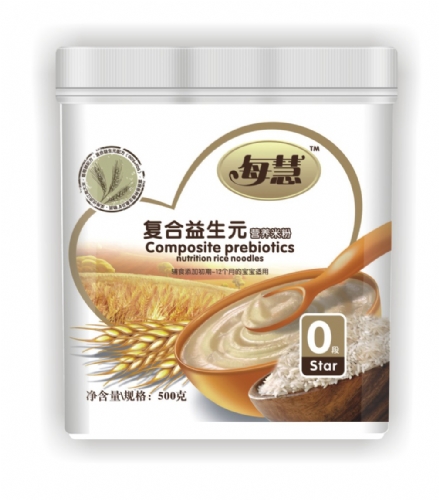 每慧复合益生元营养米粉0段（塑听装）
