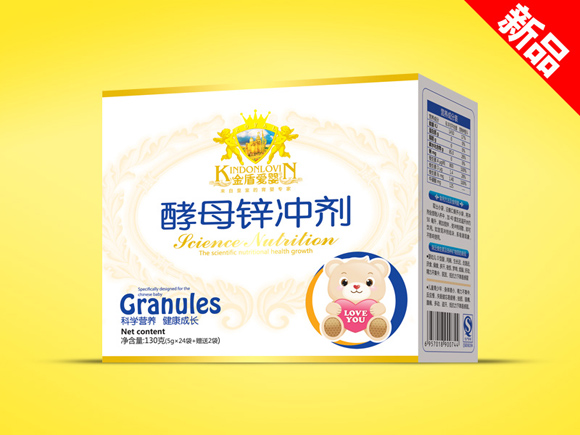 金盾爱婴酵母锌冲剂