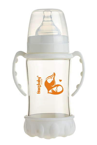 好氏婴童宽口防摔玻璃奶瓶200ML