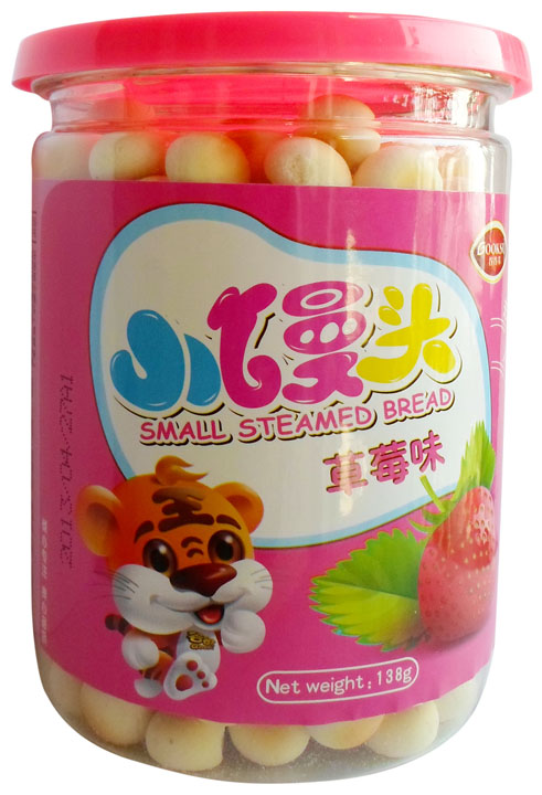 谷谷苏草莓味小馒头