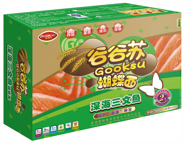 谷谷苏深海三文鱼蝴蝶面