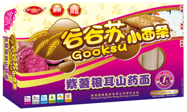 谷谷苏紫薯银耳山药小面条