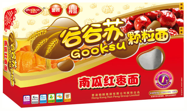 谷谷苏南瓜红枣颗粒面