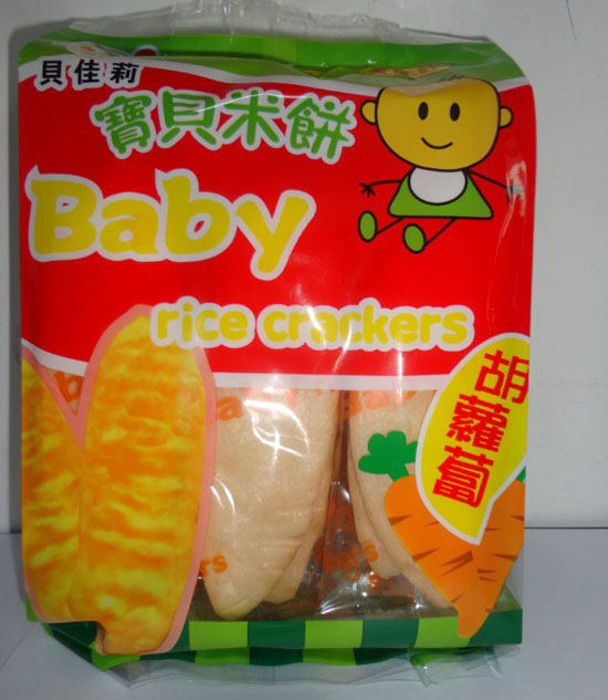 贝佳莉宝宝米饼胡萝卜味