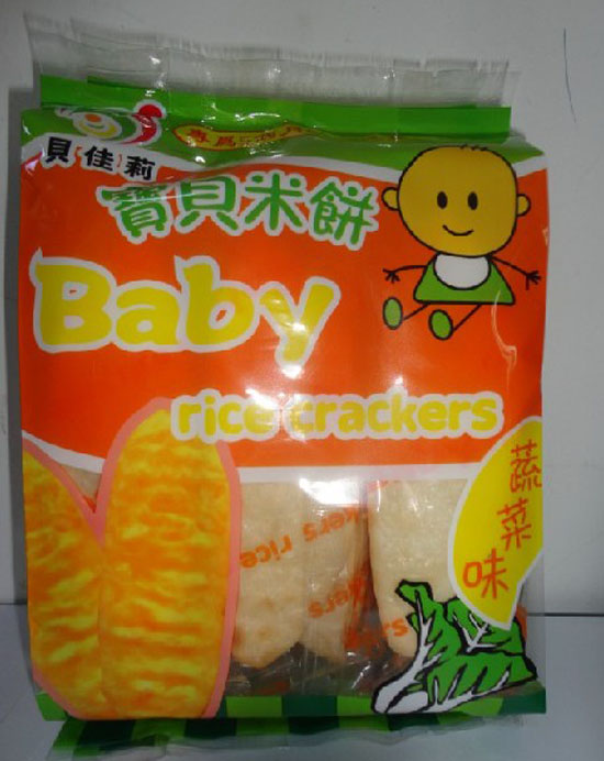 佳莉宝宝米饼蔬菜味