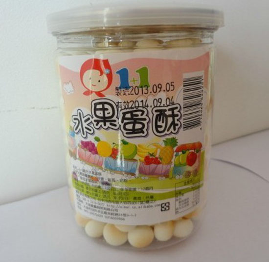 宝贝1+1综合水果味蛋酥