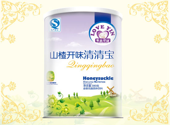 爱茵蓓健山楂开胃清清宝听装