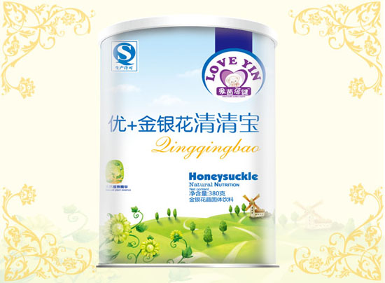 爱茵蓓健优+金银花清清宝听装