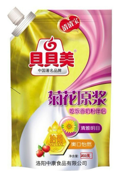 贝贝美吃饭香奶粉伴侣菊花原浆350g