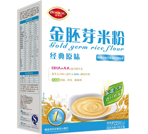 谷谷苏经典原味金胚芽米粉1段