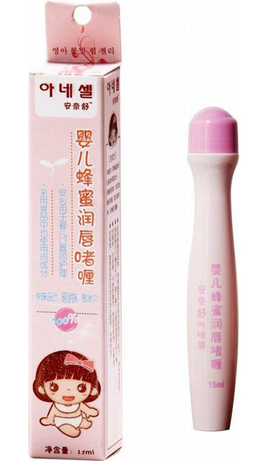安奈舒婴儿蜂蜜润唇啫喱