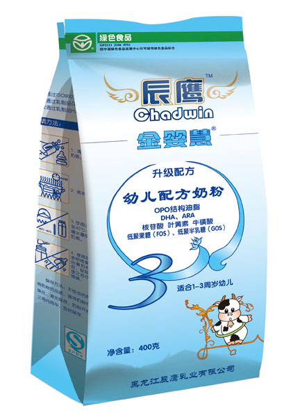 金婴慧幼儿配方奶粉400g3段袋装
