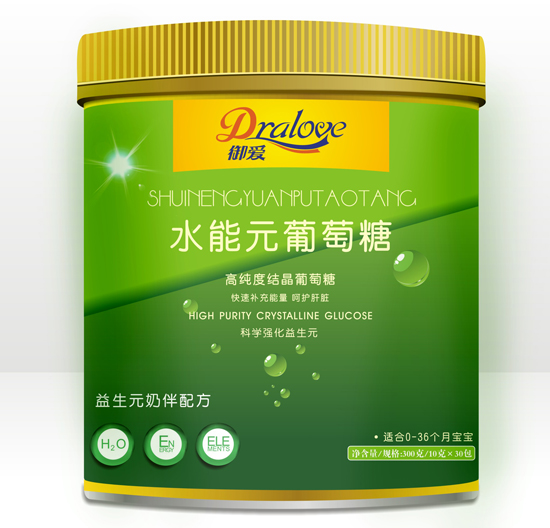 御爱益生元奶伴水能元葡萄糖