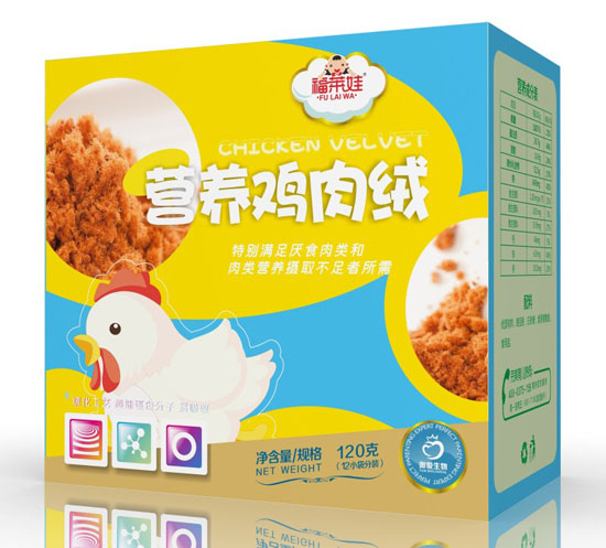 福莱娃营养鸡肉绒