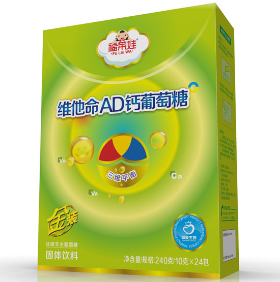 福莱娃维他命AD钙葡萄糖