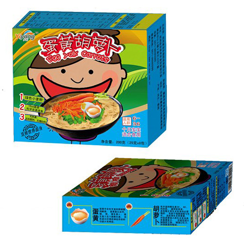 伊阳蛋黄胡萝卜营养面