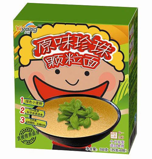 伊阳原味珍珠颗粒面200g1