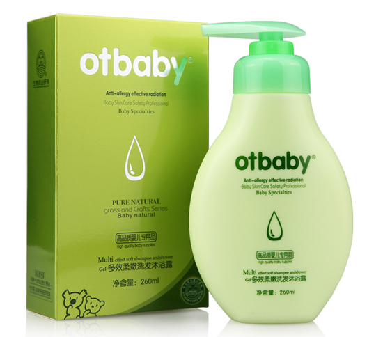 otbaby多效柔嫩洗发沐浴露