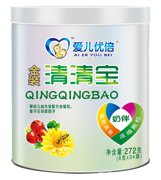 爱儿优倍金装清清宝罐装