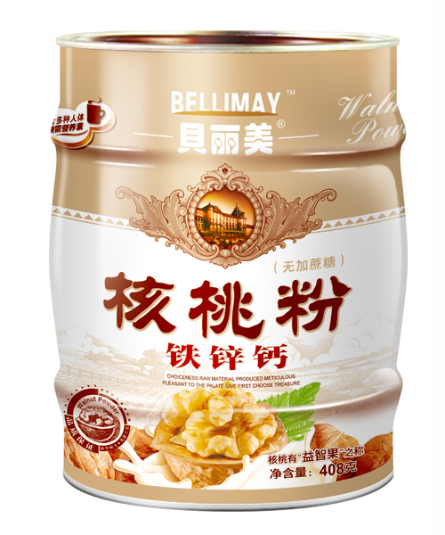 贝丽美408克核桃粉