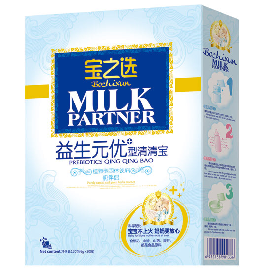 宝之选益生元优+型清清宝奶伴侣