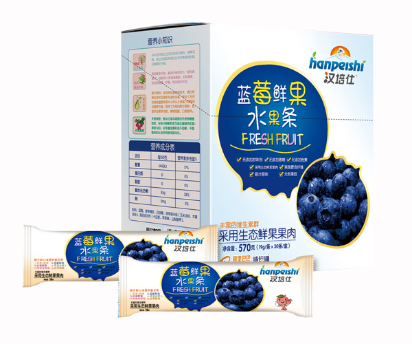 汉培仕蓝莓鲜果水果条